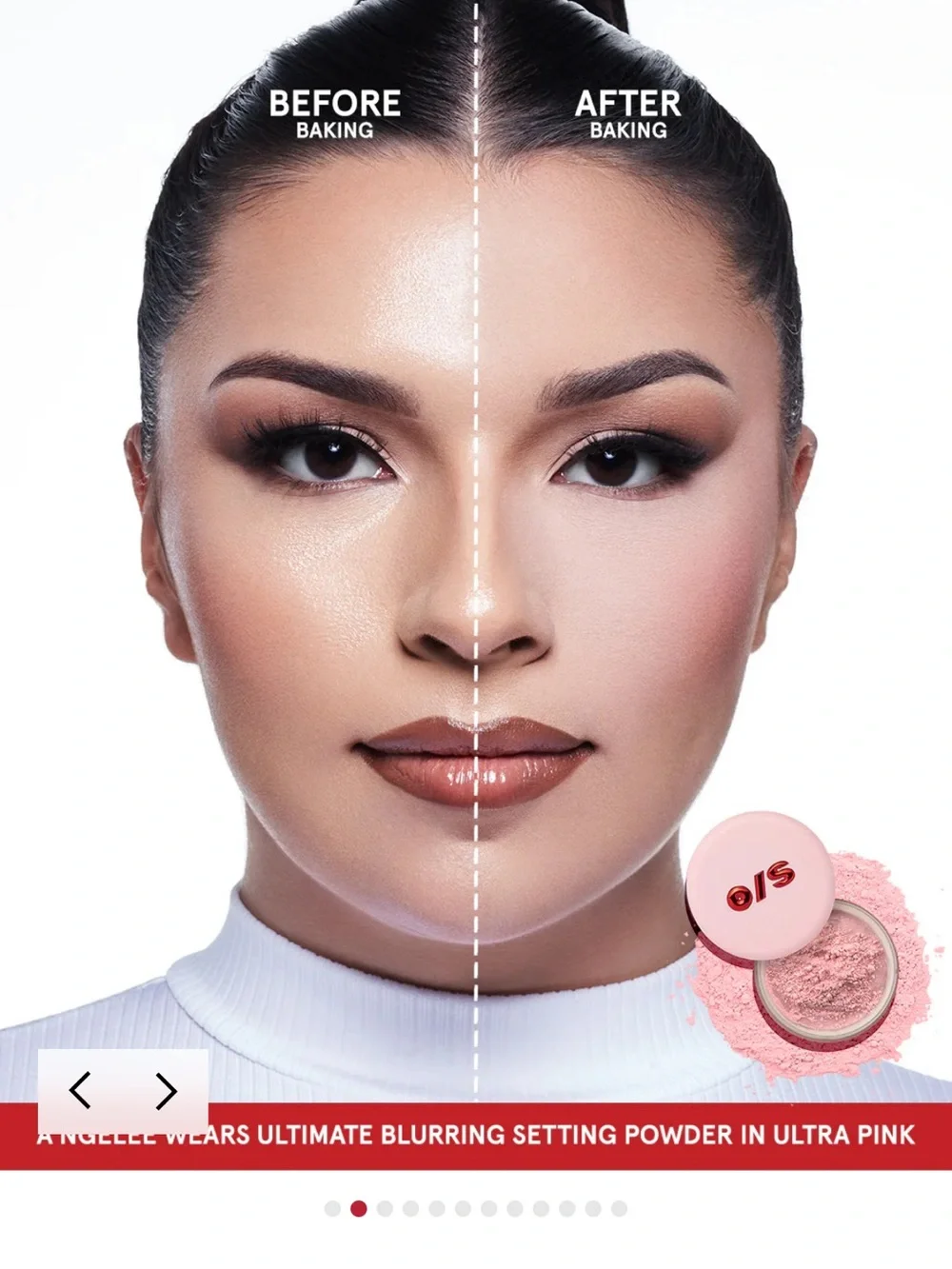 Blurring Setting Powder — Ultra Pink